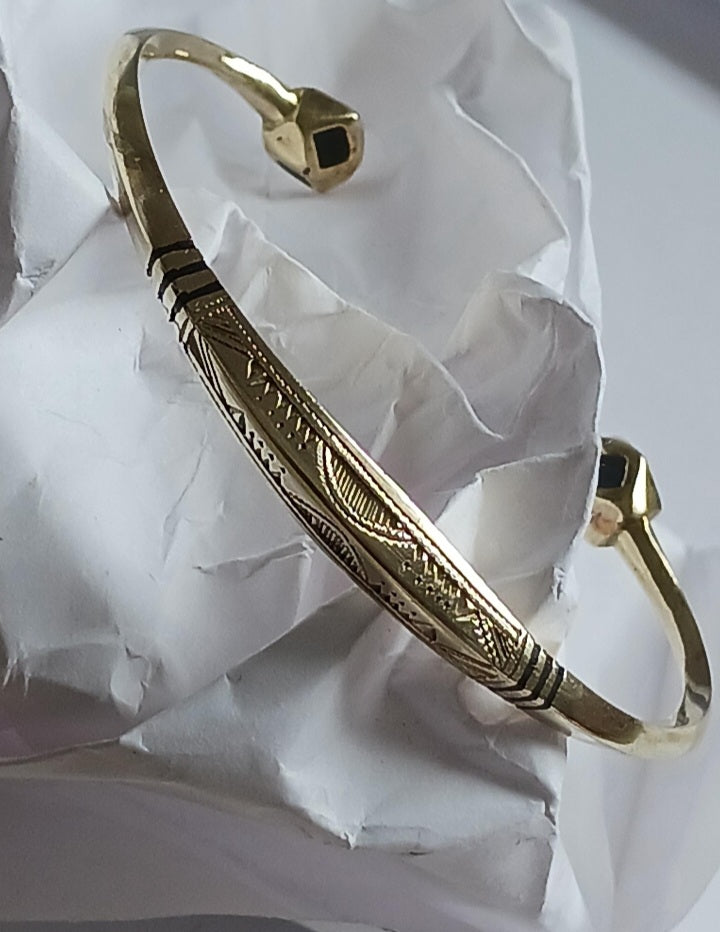 Bracelet touareg en laiton