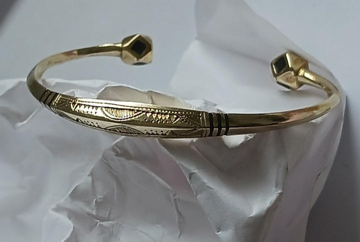 Bracelet touareg en laiton
