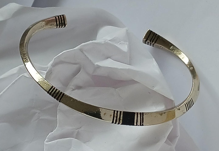Bracelet touareg en laiton