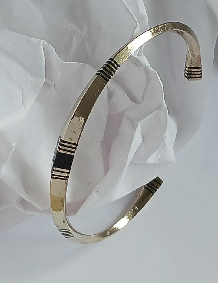 Bracelet touareg en laiton