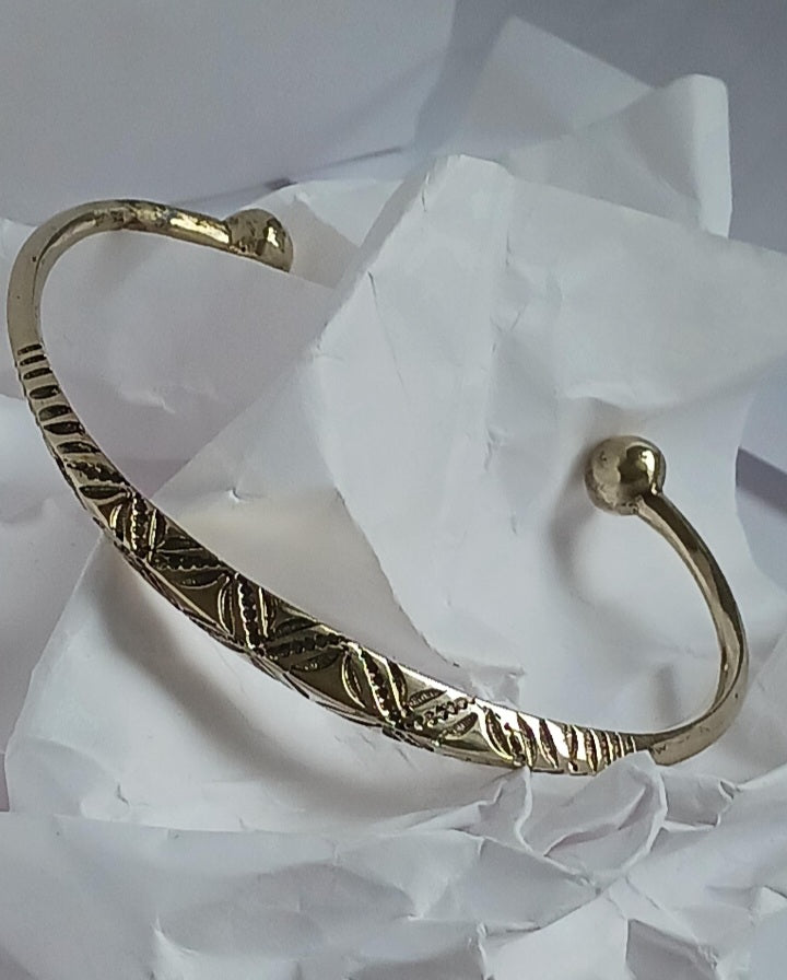 Bracelet touareg en laiton