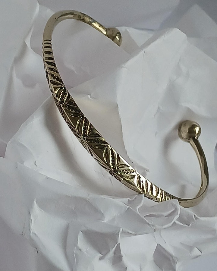 Bracelet touareg en laiton