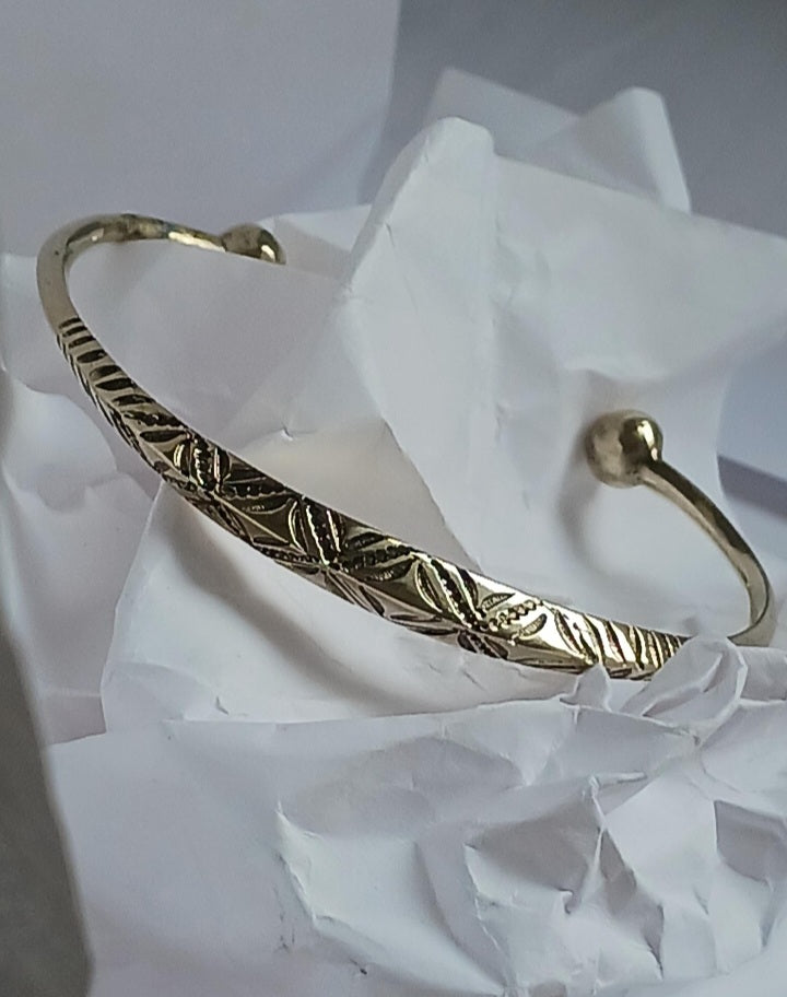 Bracelet touareg en laiton
