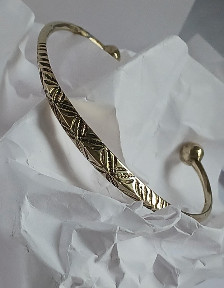 Bracelet touareg en laiton