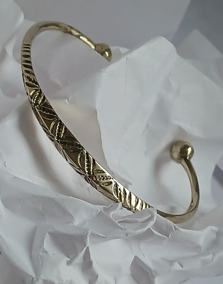 Bracelet touareg en laiton