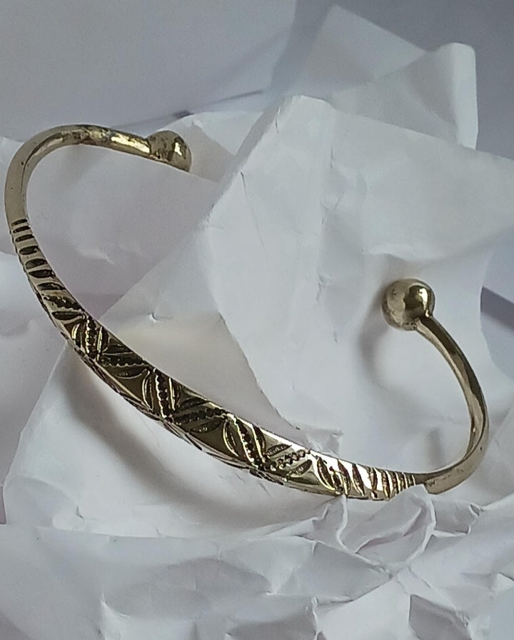 Bracelet touareg en laiton