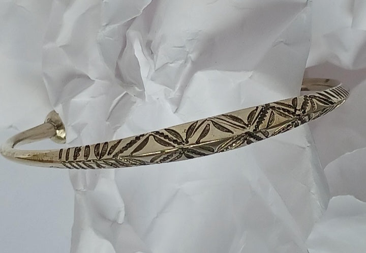 Bracelet touareg en laiton