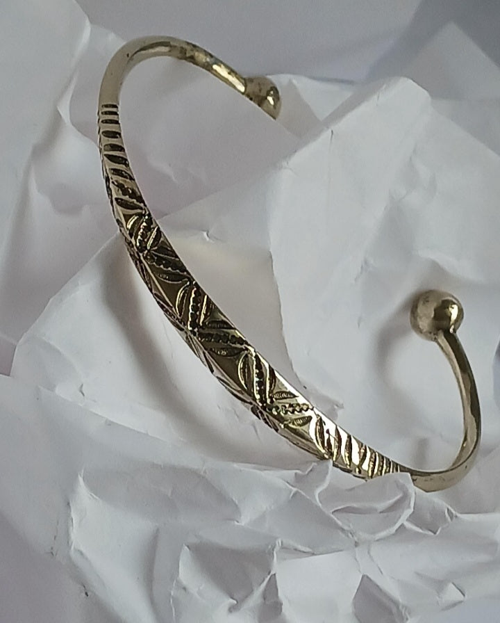 Bracelet touareg en laiton