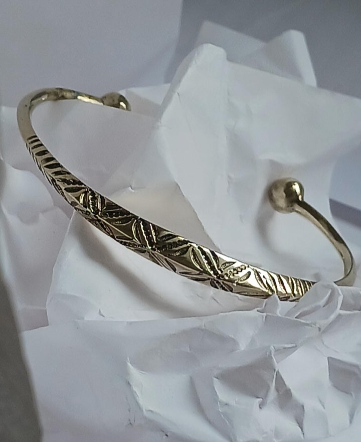 Bracelet touareg en laiton
