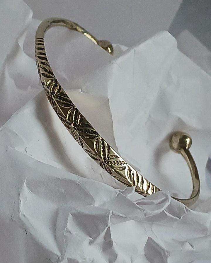 Bracelet touareg en laiton