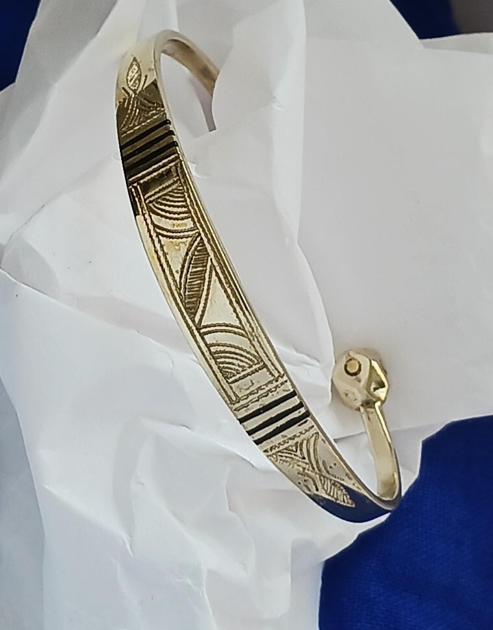Bracelet touareg en laiton