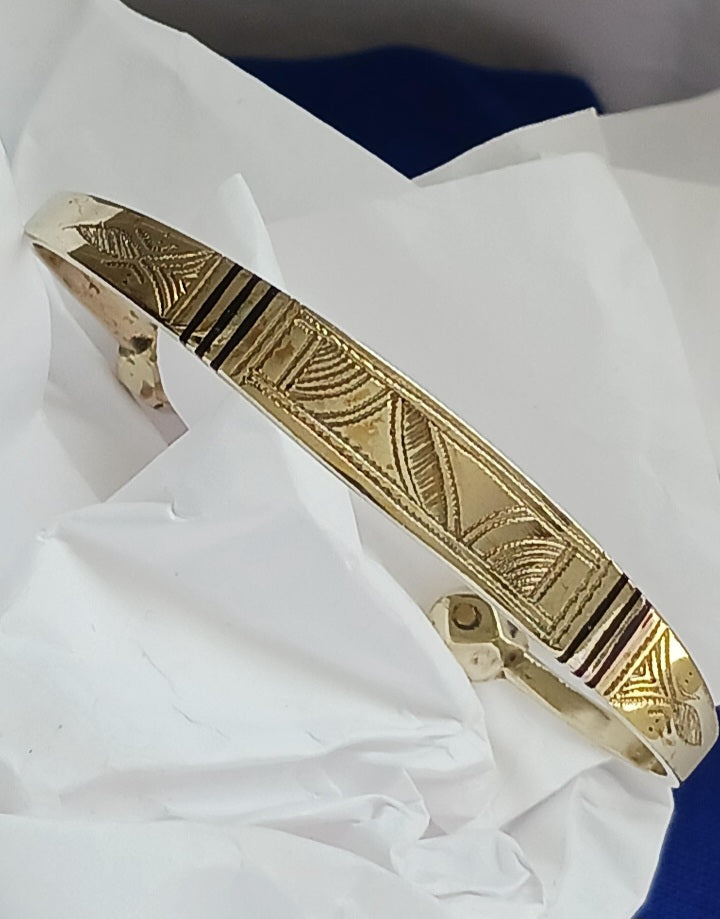 Bracelet touareg en laiton