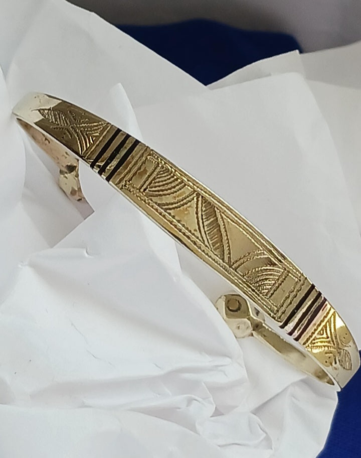 Bracelet touareg en laiton