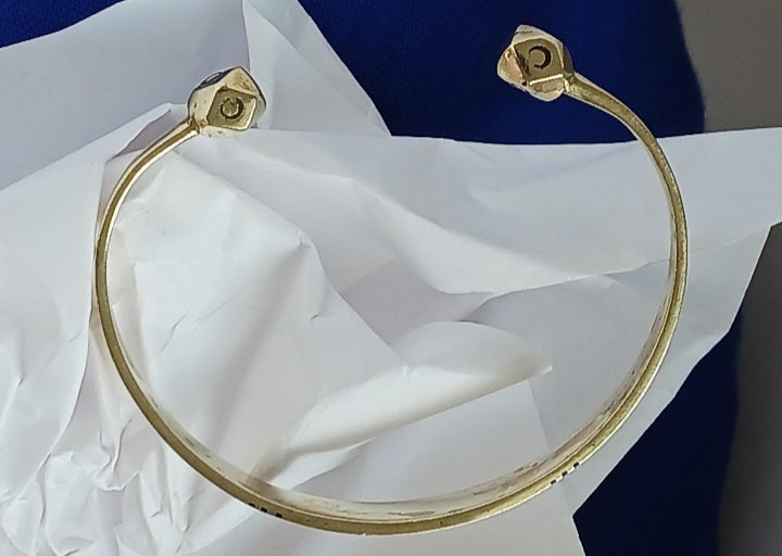 Bracelet touareg en laiton