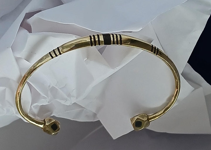 Bracelet touareg en laiton