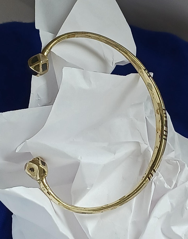 Bracelet touareg en laiton