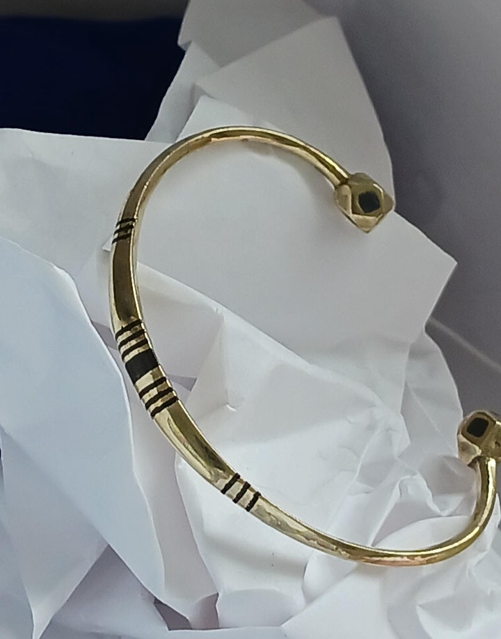 Bracelet touareg en laiton