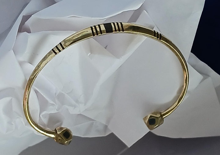 Bracelet touareg en laiton