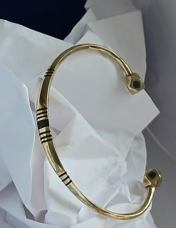 Bracelet touareg en laiton