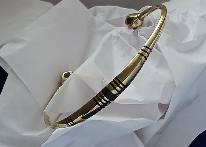 Bracelet touareg en laiton