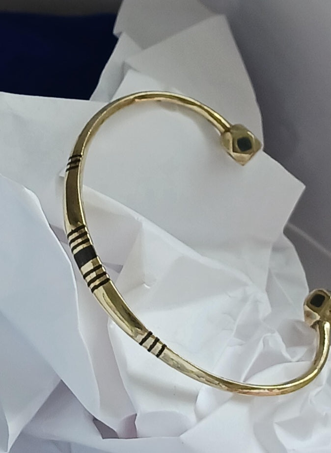 Bracelet touareg en laiton