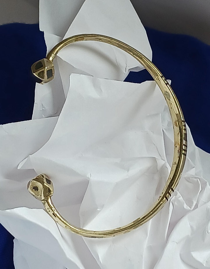 Bracelet touareg en laiton