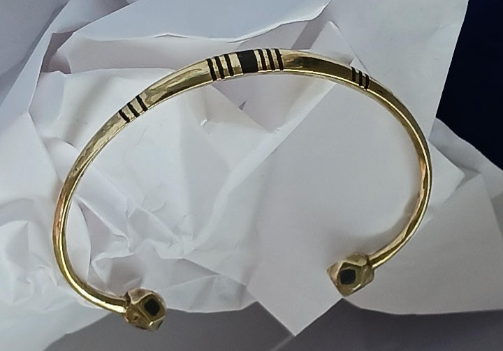 Bracelet touareg en laiton
