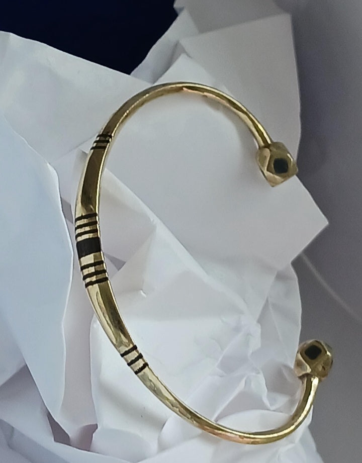 Bracelet touareg en laiton