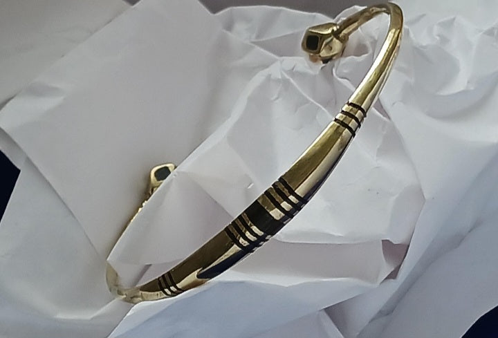 Bracelet touareg en laiton