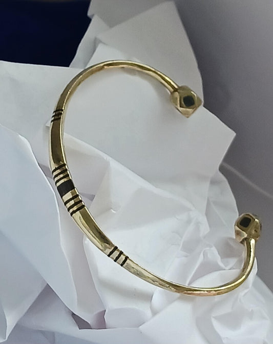 Bracelet touareg en laiton
