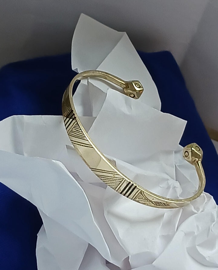 Bracelet touareg en laiton