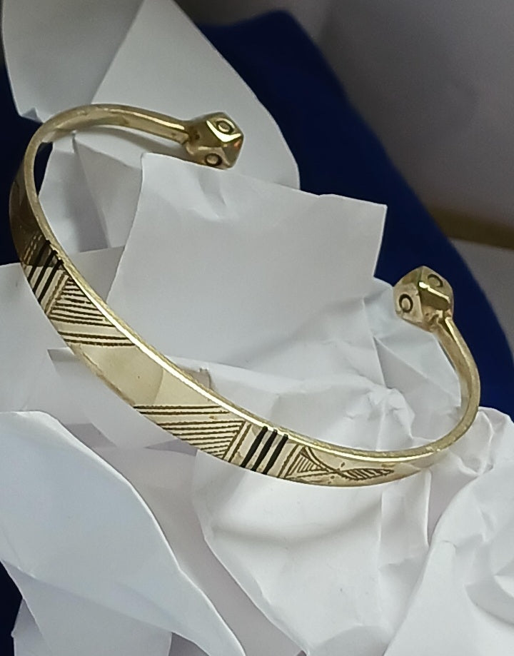 Bracelet touareg en laiton