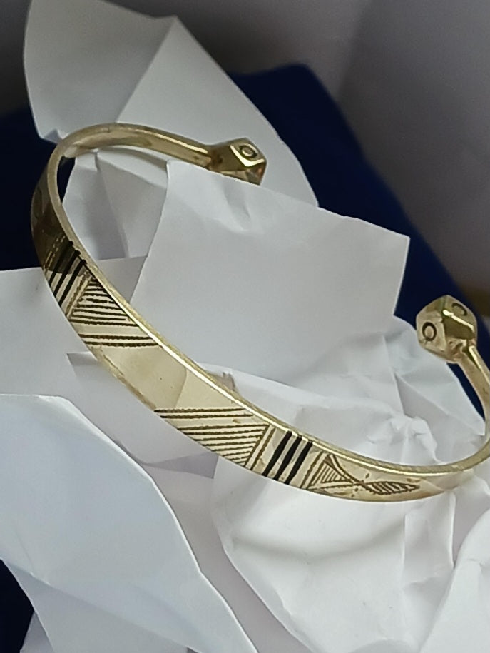 Bracelet touareg en laiton