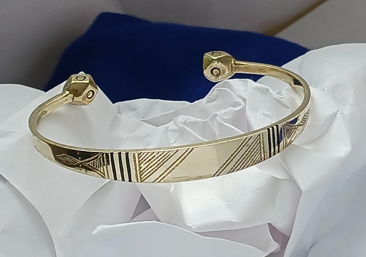 Bracelet touareg en laiton