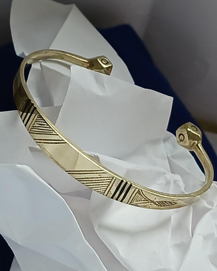 Bracelet touareg en laiton