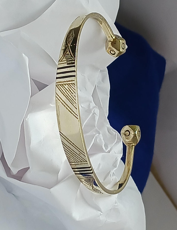 Bracelet touareg en laiton