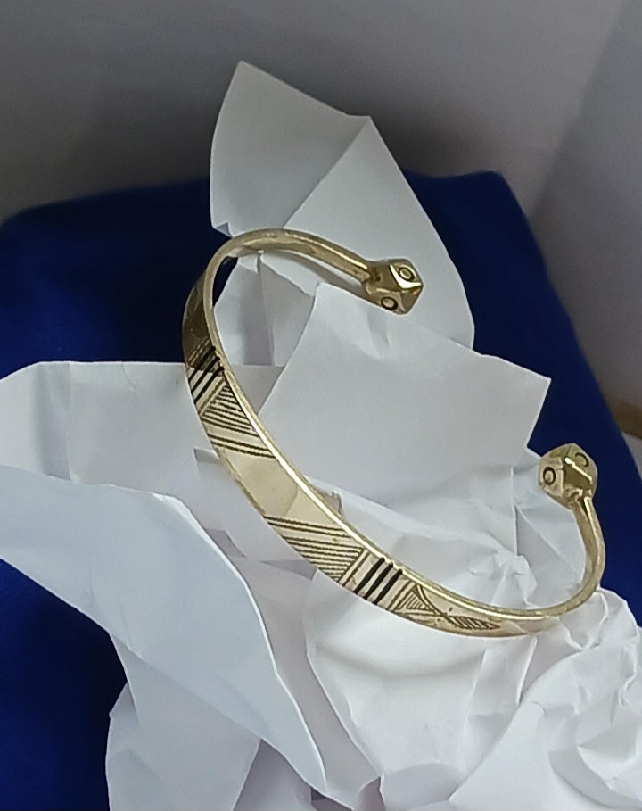 Bracelet touareg en laiton