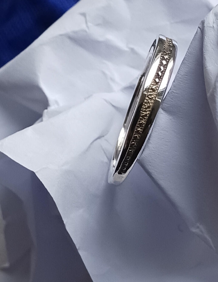 Bague touareg en argent massif