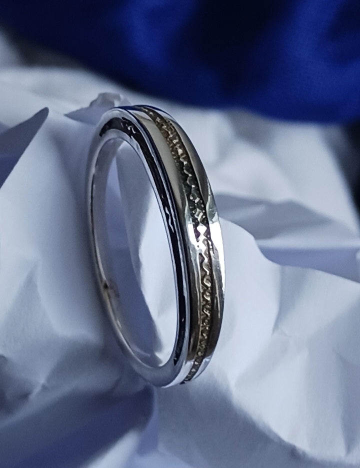 Bague touareg en argent massif
