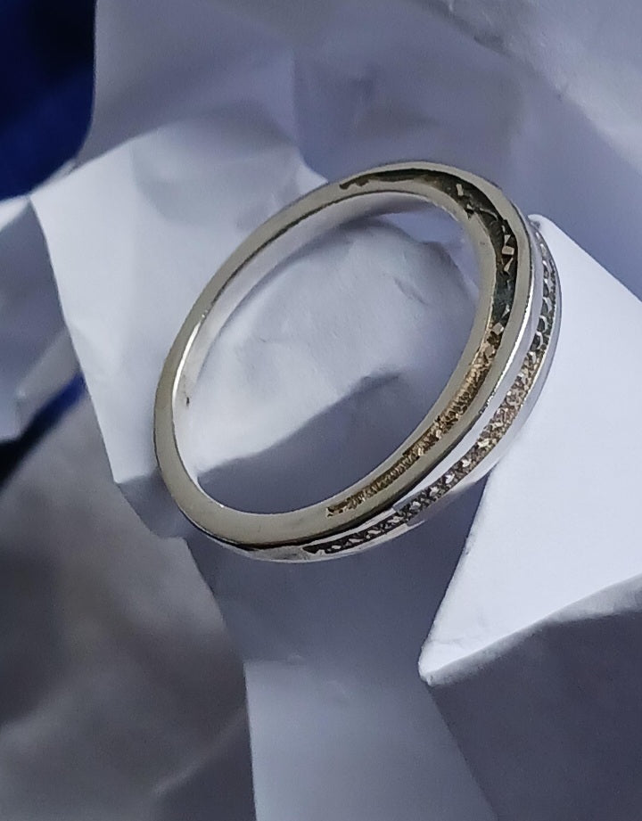 Bague touareg en argent massif
