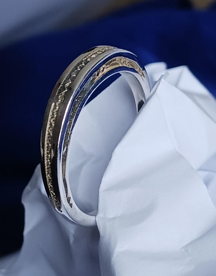 Bague touareg en argent massif