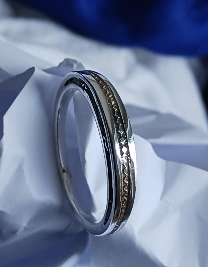 Bague touareg en argent massif