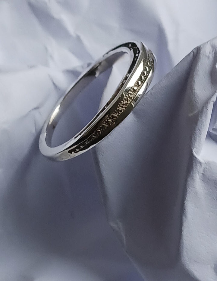 Bague touareg en argent massif