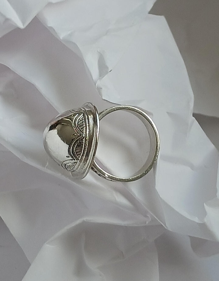 Bague touareg en argent massif