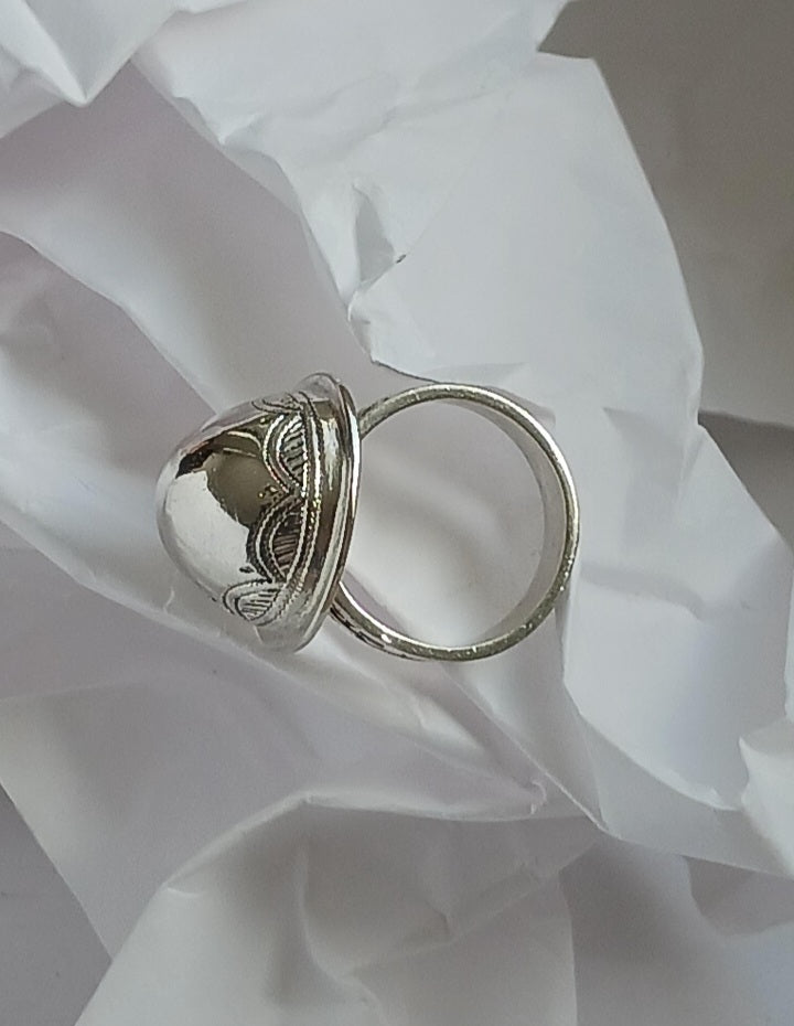 Bague touareg en argent massif