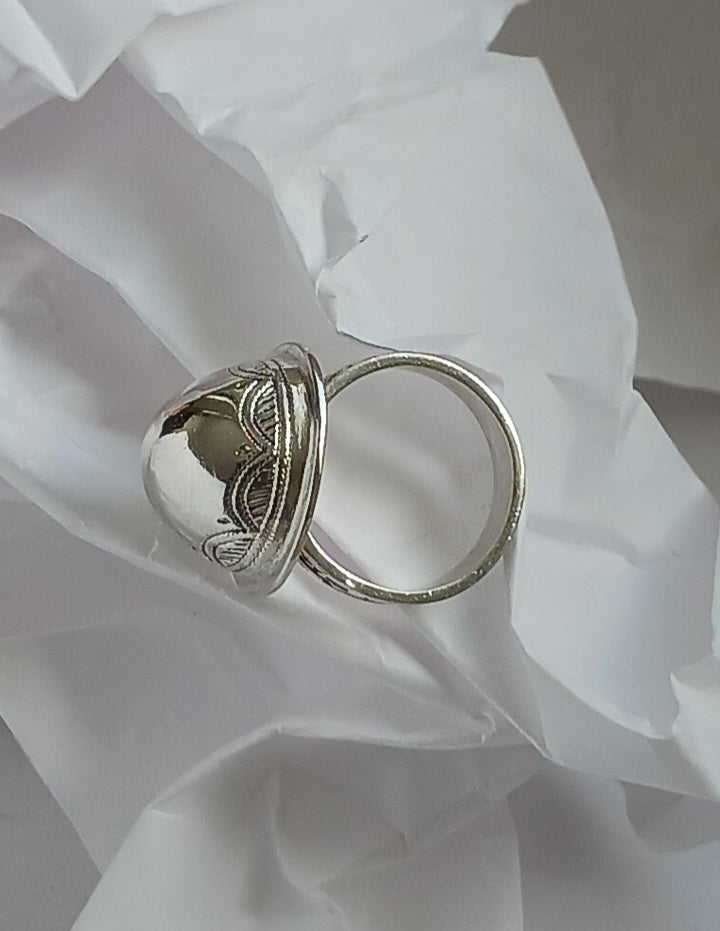 Bague touareg en argent massif