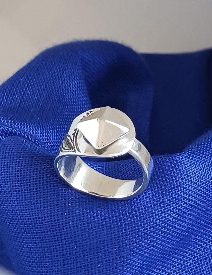 Bague touareg en argent massif