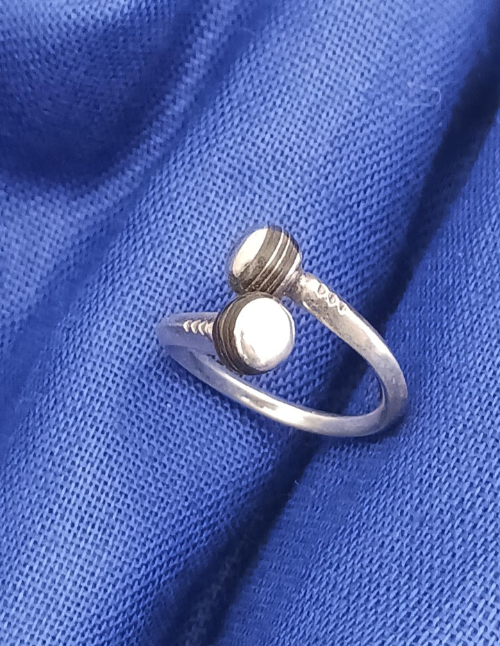 Bague touareg en argent massif