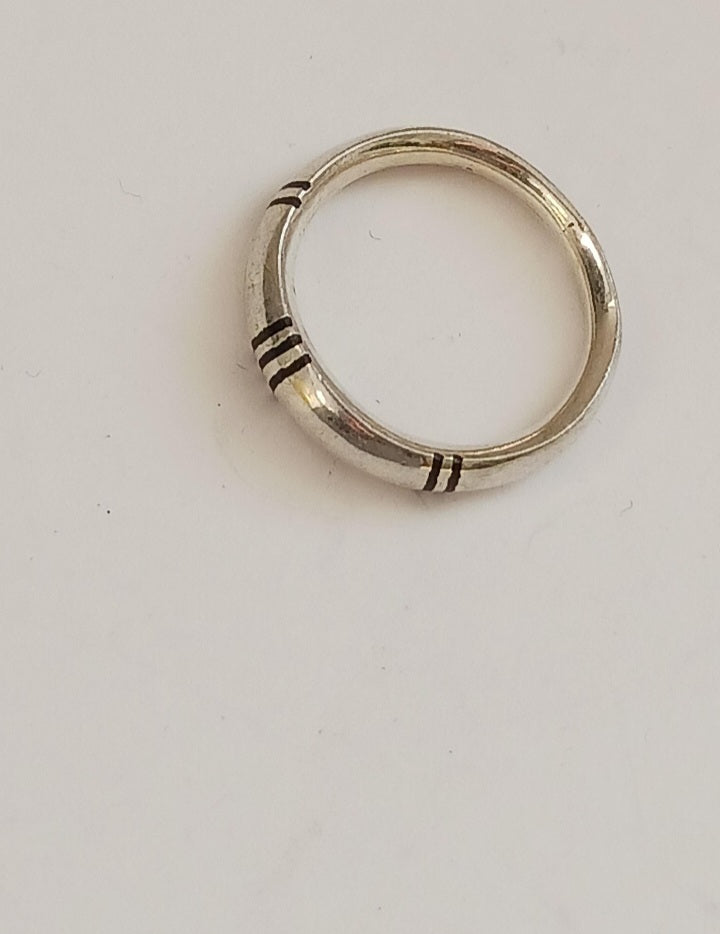 Bague touareg en argent massif