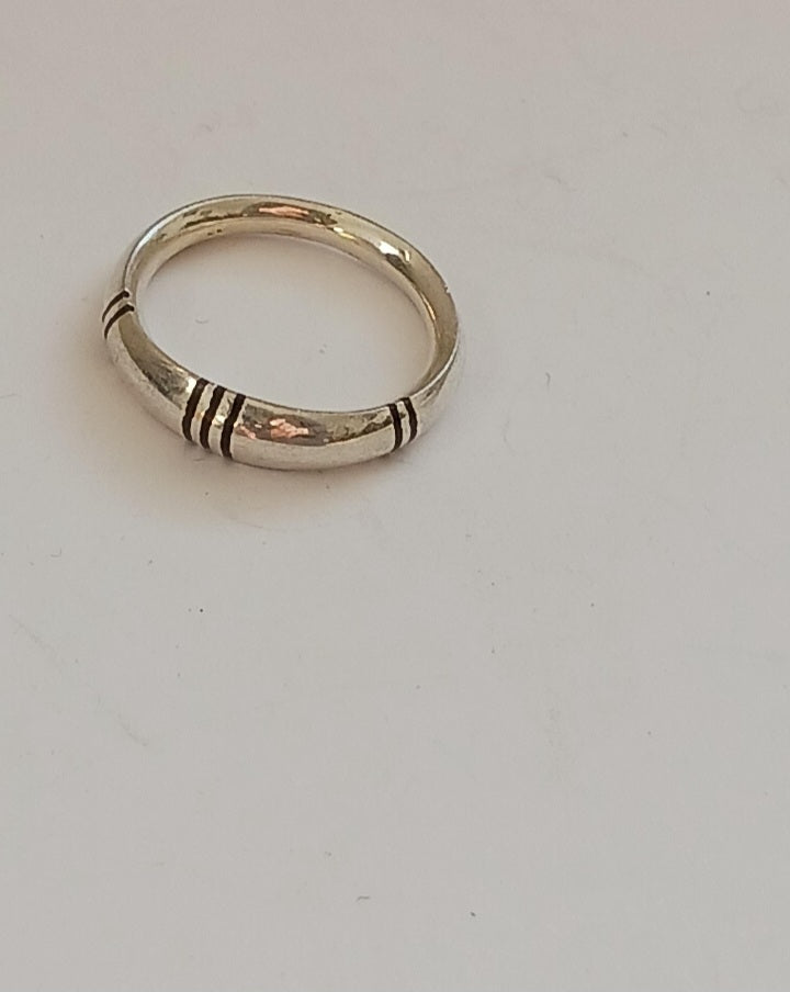 Bague touareg en argent massif